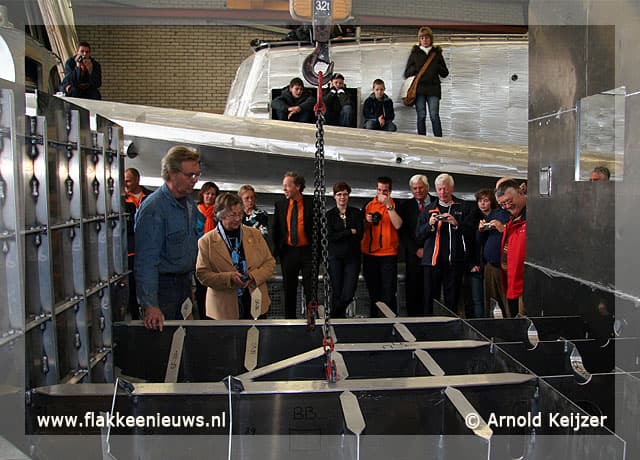 Kiellegging nieuwe reddingboot voor Stellendam
