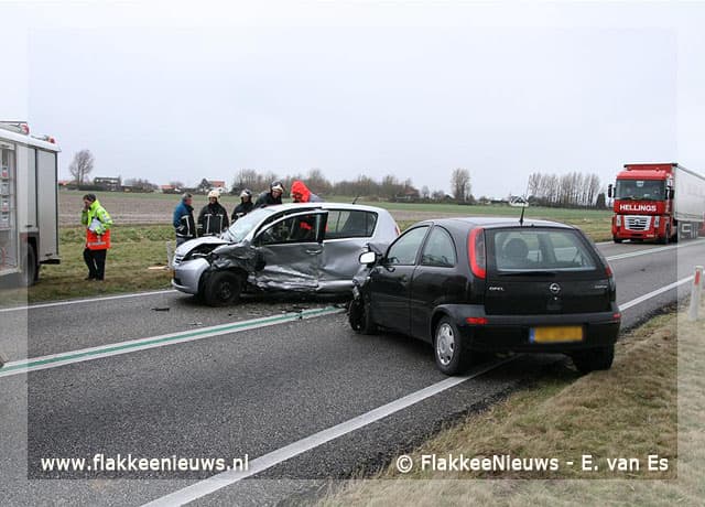 Twee gewonden bij ongeval op N59 (update)