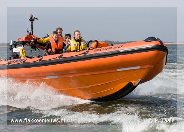 Varen op een Reddingboot
