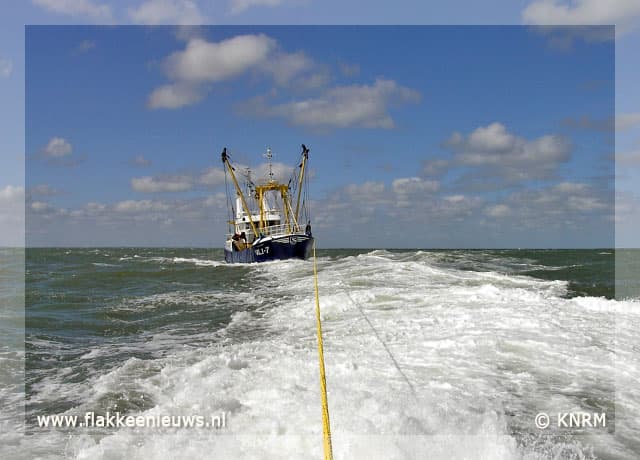 KNRM vaart voor Viskotter
