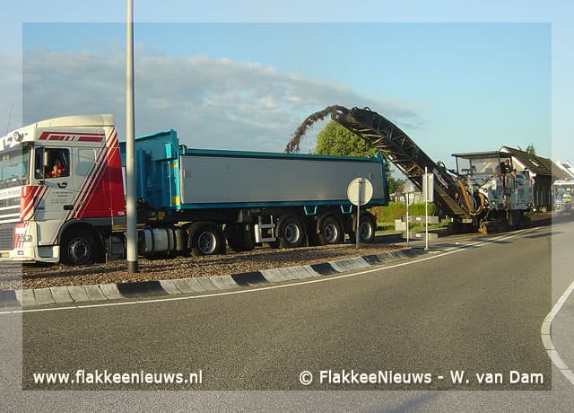 Onderhoud N215 tussen Middelharnis en Oude-Tonge