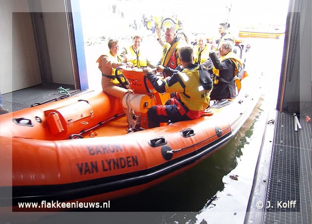 Net gedoopt en gelijk aan het werk