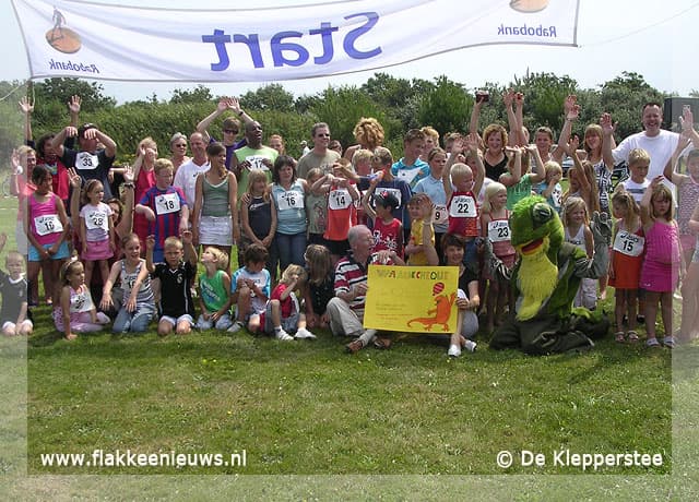 Sponsorloop voor nieuw kinderbedje ziekenhuis Dirksland