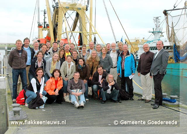 Provincie Zuid-Holland bezoekt gemeente Goedereede