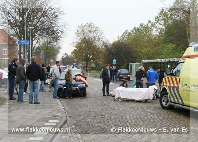 Scholier gewond in Middelharnis
