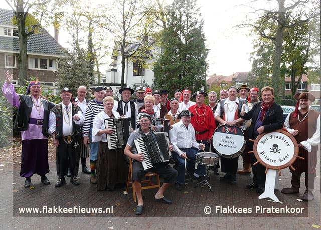 Flakkees Piratenkoor bereikt halve finale