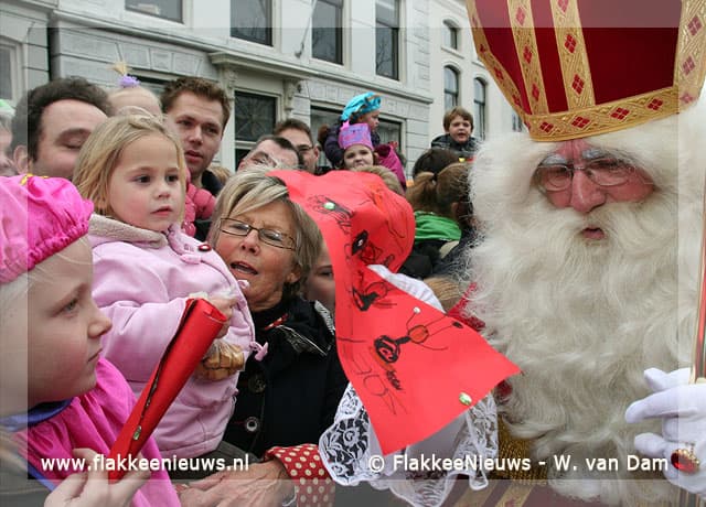 Sinterklaas op Goeree-Overflakkee