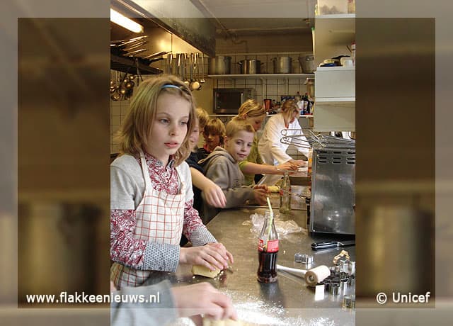 Koekenbakkers voor Unicef