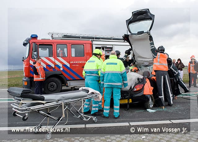 Ongeval N59 nabij Oude-Tonge