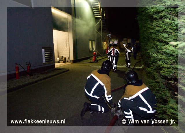 Onderzoek na steekvlam bij fabriek