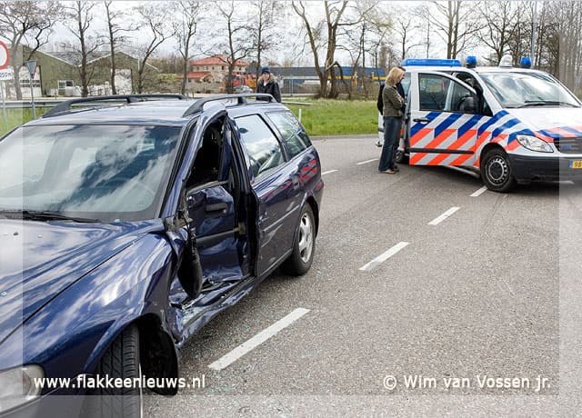 Ongeval op de Vissersweg