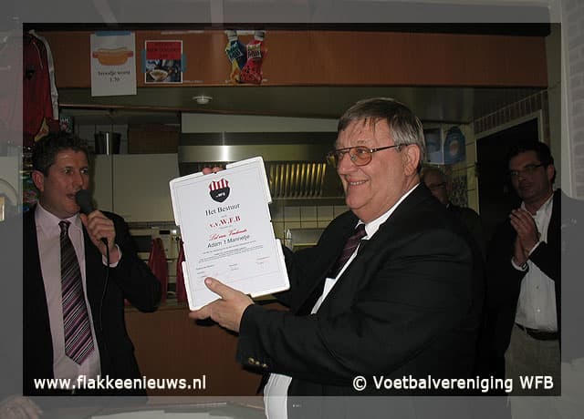 WFB benoemt Lid van Verdienste