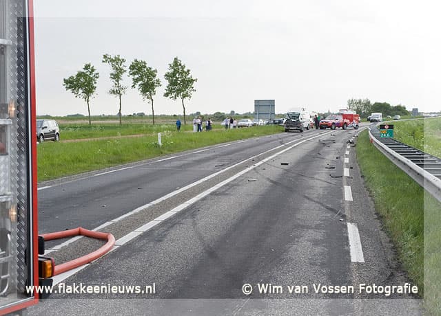 Ongeval met beknelling nabij Goedereede