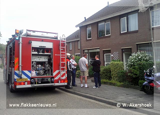Keukenbrand in Ouddorp