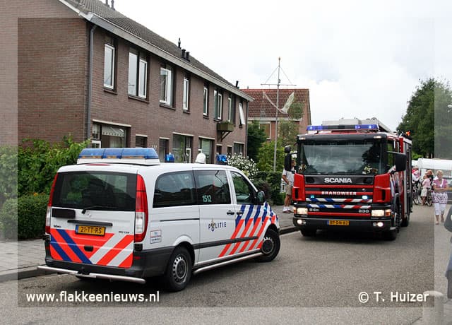 Keukenbrand in Ouddorp