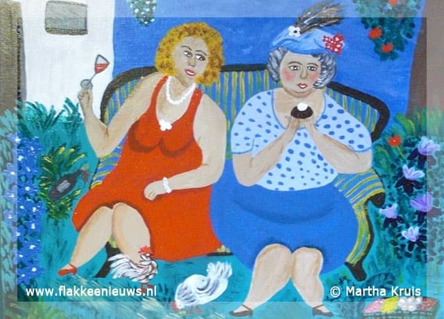 Voorjaarsexpositie in theetuin de Bongerd