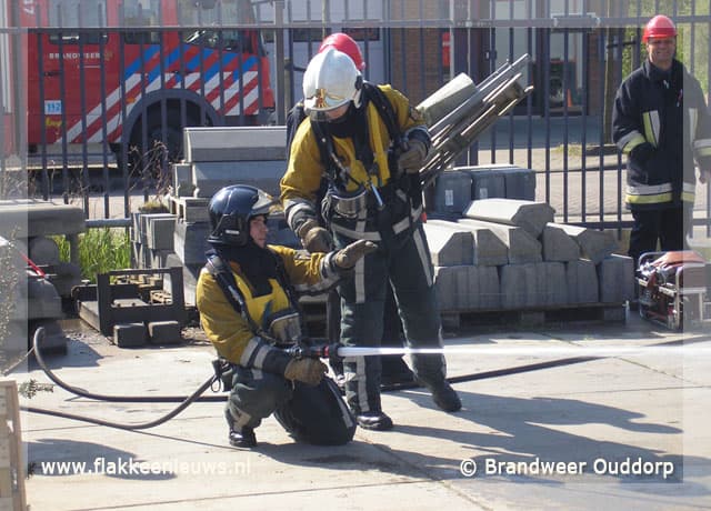 Ouddorpse brandweer behaalt zilver in de zilverstad