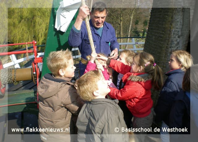 Bezoek aan Ouddorpse molen