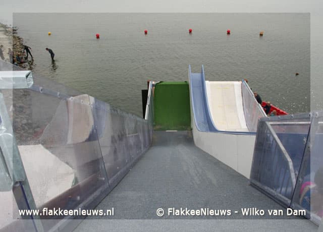 Opening Waterjump Brouwersdam