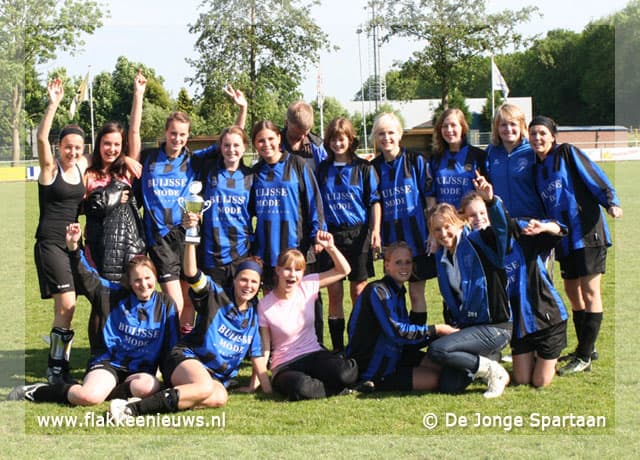 Dames Jonge Spartaan 1 winnaar Ladiescup 2009