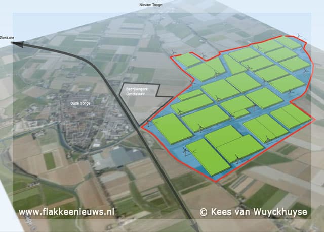 Scenario glastuinbouw & windmolenpark Oostflakkee