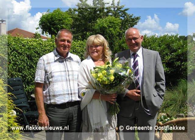 Gezellig bezoek bij gouden bruidspaar Buijs-Pollemans