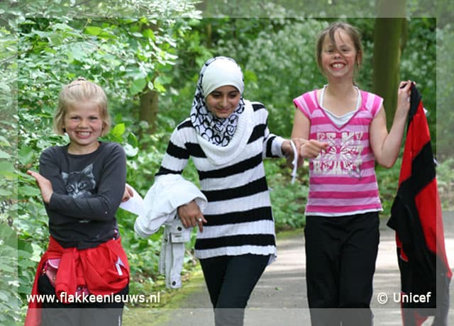 Concurrentie speelt Unicefloop parten