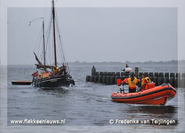 Drukte voor KNRM stations op de Kop van Goeree