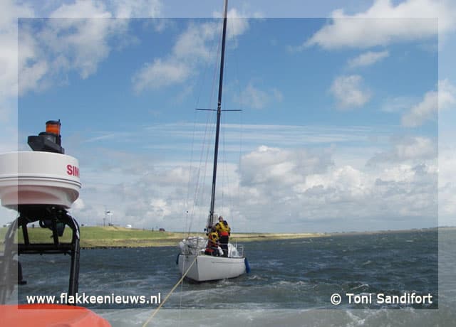 Drukte voor KNRM stations op de Kop van Goeree