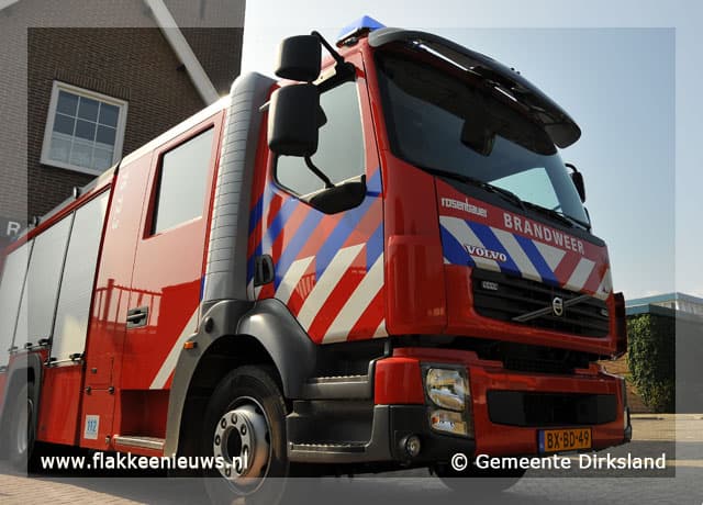 Nieuwe tankautospuit voor blusgroep Herkingen