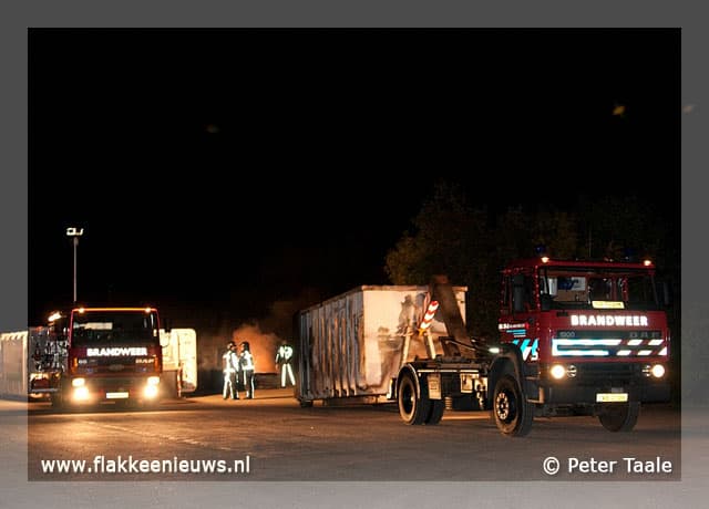 Opnieuw brand op vuilstort