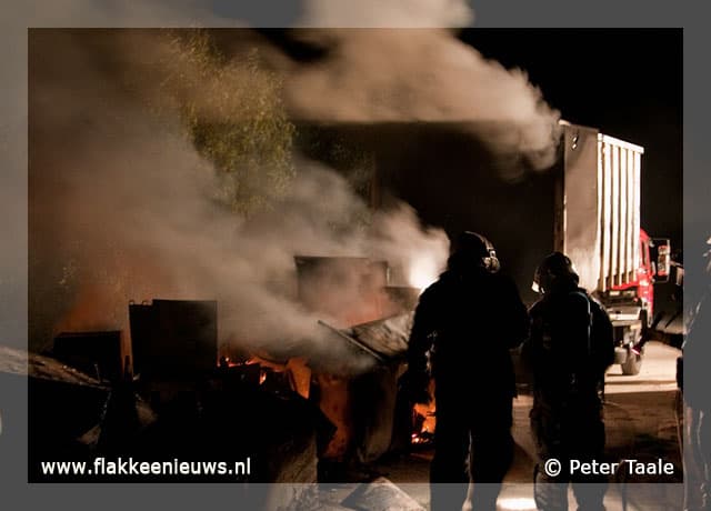 Opnieuw brand op vuilstort