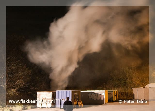 Opnieuw brand op vuilstort