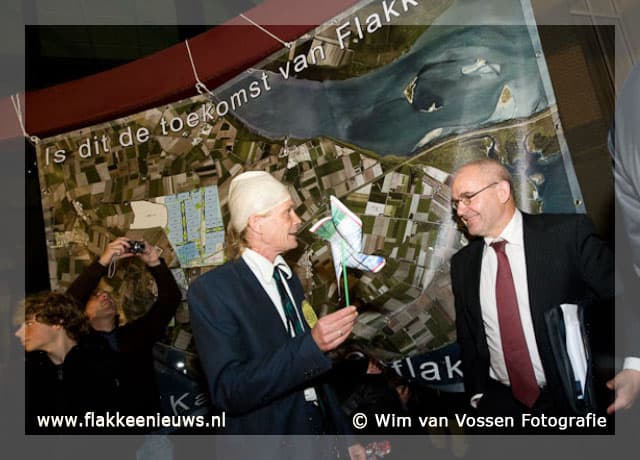 Protestactie tegen kassen op Oostflakkee