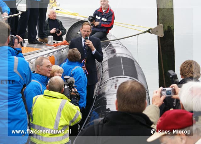 Doop nieuwe KNRM reddingboot