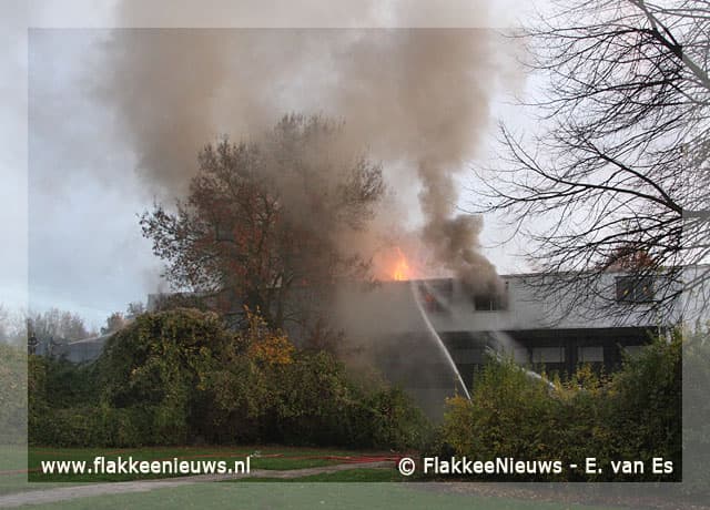 Wederom grote brand op Hernesseroord