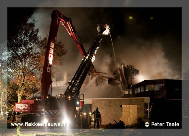 Wederom grote brand op Hernesseroord