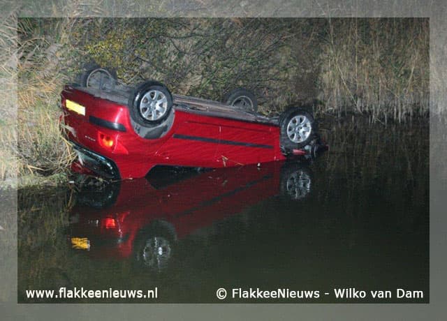 Eenzijdig ongeval bij Oude-Tonge