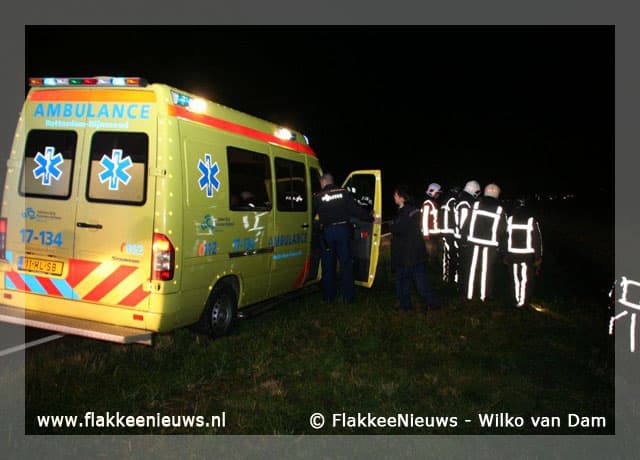 Eenzijdig ongeval op de N215