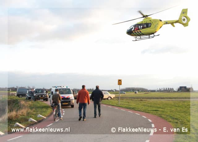 Verlaten plaats ongeval zet vele hulpverleners op de been