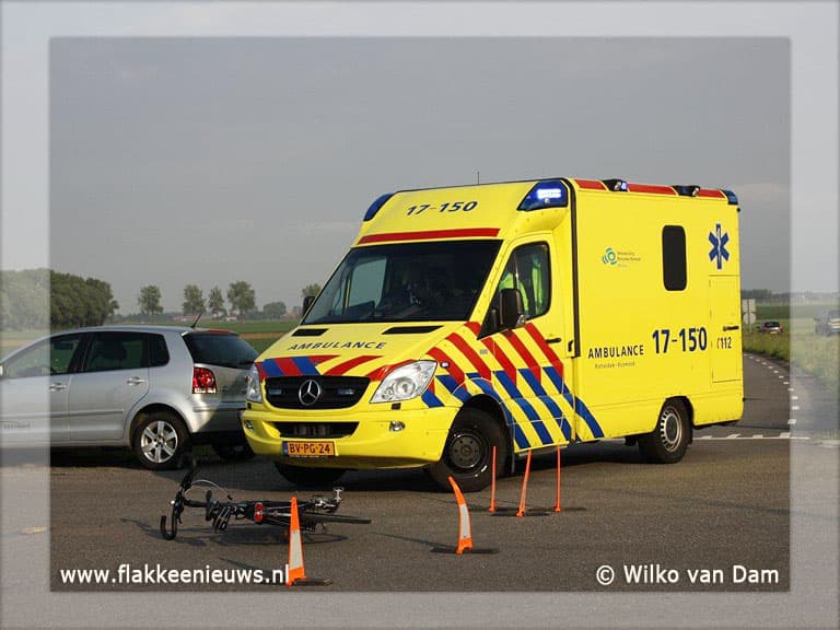 Fietser aangereden in Nieuwe-Tonge