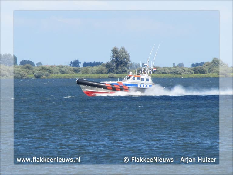 Grootschalige zoekactie op het Haringvliet