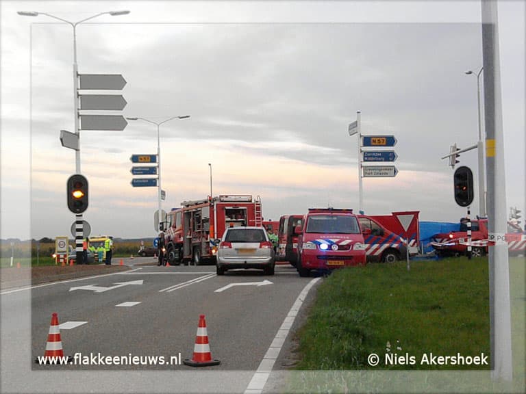 Twee doden bij ongeval N57