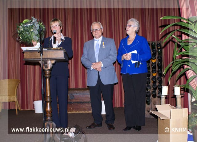 KNRM Redders en een nieuwe Ridder in Ouddorp