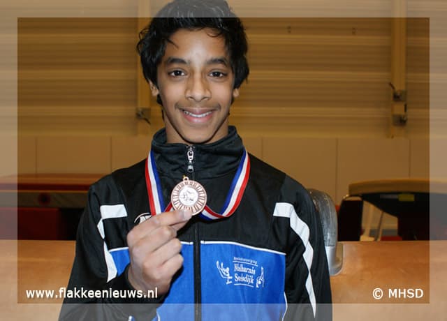 Medaille regen voor MH-SD turners