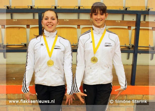 Goud voor twee Stellendamse turnsters