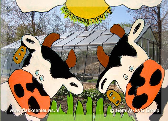 Zorgboerderij jubileert met nieuwe kas