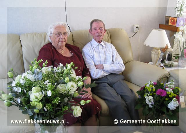 Echtpaar Koole-Doornheim 60 jaar getrouwd
