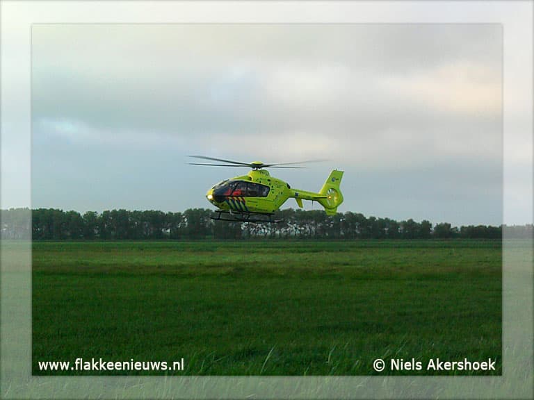 Ongeval op de N57 nabij Ouddorp