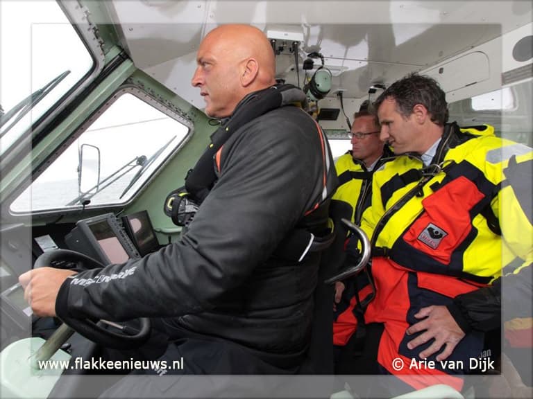 Sponsortocht KNRM met Herman den Blijker